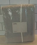 West Elm Pottery Barn Curtains Solid Classic Tassel Blackout Panel Light Gray. Fixed Price $34.99.