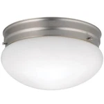 Kichler 209 Nickel Ceiling Space 2-LIGHT Flush Mount Indoor Fixture. Fixed Price $32.88.
