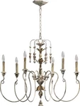 Quorum 6006-6-70 Salento Chandelier, 6-LIGHT, 360 Total Watts, Persian White. Fixed Price $332.43.