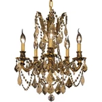 Elegant Lighting 9205D18FG-GT/RC Rosalia Mini Chandelier French Gold. Fixed Price $1262.00.
