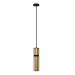 Avenue Lighting Cicada 10" Pendant, Smooth Brass With Black HF1076-BBK. Fixed Price $365.60.