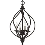 Quoizel DUP2816 4 Light 16"W Taper Candle Multi Pendant - Bronze. Fixed Price $359.99.