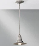 Feiss Urban Renewal 9" Mini Pendant, Antique Pewter, P1237AP. Fixed Price $59.97.