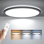 Led Flush Mount Ceiling Light Fixture With Remote Control 15.4 Inch 36W 3000K650. Fixed Price $66.04.