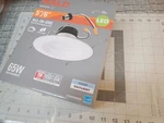 Halo #LT560WH6950R Led 5000K 5"-6" Recessed Retrofit Downlight 9.26W, 780 Lumens. Fixed Price $10.80.
