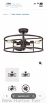 Quoizel NHR3124 Wt Bronze 5 Light Fandelier New Harbor. Fixed Price $500.00.