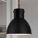 Boostarea Black Pendant Lights Kitchen Island, 10.6" Large Metal Shade 70.... Fixed Price $80.45.