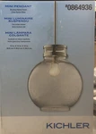Kichler 12-IN Brushed Nickel Industrial Single Seeded Glass Globe Pendant. Fixed Price $94.95.