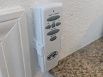 Hampton Bay Ceiling Fan Remote Wall Mount Holder - Secure & Stylish. Fixed Price $7.99.