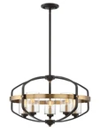 Savoy House 7-8041-5 Kirkland Light 24"W Chandelier Multicolor. Fixed Price $804.80.