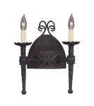 Designers Fountain 9181-NI Alhambra 12.25 2-LT Natural Iron Rustic Wall Sconce. Fixed Price $45.00.
