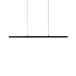 Kuzco Vega 45" Led Linear Pendant, Black/white Acrylic Diffuser LP10345-BK. Fixed Price $424.00.