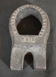 Antique Murray & Howell Forge Waverly, Ny Cobbler's Heel Iron H515. Fixed Price $150.00.
