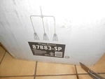 Designers Fountain 87883-SP Echo Three Light Chandelier Satin Platinum. Fixed Price $130.49.