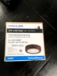 Kichler 4D12V30 Bronze Volt Led Under Cabinet Puck Light - 3000K. Fixed Price $9.95.
