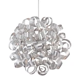 Quoizel RBN2831 Millenia Ribbons 12-LIGHT 31"W Modern Globe Pendant. Fixed Price $735.99.