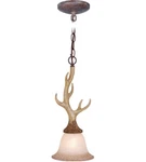 Vaxcel Lighting PD33057NS Mini Pendant Lodge Antler 1. Fixed Price $116.09.