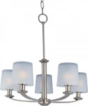 Maxim Lighting Single-tier Chandelier 21505FTSN. Fixed Price $79.99.