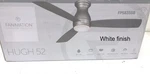 Fanimation Hugh 52 In. Led Indoor/outdoor White Ceiling With Light + Remote. Fixed Price $346.49.