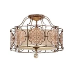 Feiss SF285BRB/OBZ 3 Light Indoor Semi-flush Mount. Fixed Price $549.99.