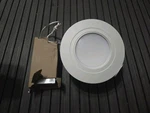 Halo Ra 6-INCH Canless Led Recessed Downlight With Adjustable Gimbal, Selectable. Fixed Price $25.48.