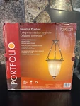 Portfolio Inverted Pendant 60IN Chain Copper Bronze Finish Upc 6942485600259. Fixed Price $65.88.