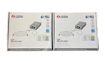 (2) Lithonia Lighting 6" Led 90CRI Mw M6 White Recessed Wafer Downlight. Fixed Price $60.00.