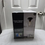 Better Homes & Gardens Oil Rubbed Bronze Semi Flush Mount Light W/ Clear Shade. Fixed Price $36.05.