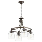 Rossington - 4 Light Nook Pendant Quorum Home Collection Style 21 Inches. Fixed Price $249.00.
