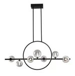 New Housemark Luna 8-LIGHT Led Island Pendant Light, Black Finish 1718621. Fixed Price $89.99.