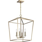 Nuvo Lighting 60/7931 Emma 4 17 Inch Burnished Brass Pendant Ceiling. Fixed Price $546.99.