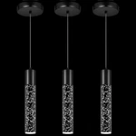 Pendant Lights Kitchen Island, 6500K Modern Brushed Bla.... Fixed Price $123.96.