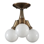 Allen + Roth Dystra 3-LIGHT 9.88-IN Soft Gold Semi-flush Mount 0810118. Fixed Price $39.99.