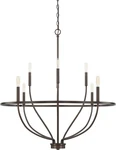 Homeplace By Capital Lighting 428581BZ Greyson Urban/industrial Vine-style Round. Fixed Price $399.00.