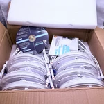 Ensenior 16 Pack Inch Led Recessed Ceiling Light, Dimmable, 2700K-5000K 5CCT,. Fixed Price $75.00.