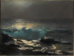 Winslow Homer Moonlight, Wood Island 1894 Seaside Fine Art Print 17" X 22". Fixed Price $79.99.