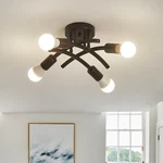 Buxvrcs Semi Flush Mount Ceiling Light Fixture, Modern Sputnik Chandelier Lig.... Fixed Price $87.29.