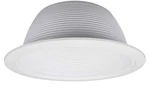 6 Inch Recessed Baffle Trim, White, 17511, Fits Housings, Ceiling. Fixed Price $20.50.