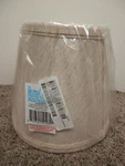 Homeconcept Textured Oatmeal Lamp Shade Top 5"X Bottom 8"XSLANT Height 7". Fixed Price $29.99.