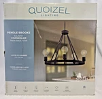 Quoizel Pendle Brooke 5-LIGHT Chandelier Matte Black LW-S6690A1. Fixed Price $89.37.