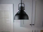 Home Decorators Shelston 10 In 1-LIGHT Black Farmhouse Pendant. Fixed Price $24.65.