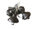 Hunter Fans 99143 Accessory-four Light FITTER-7X7X6 . Open Box Bronze. Fixed Price $40.00.