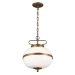 Kichler Light Pendant, Champagne Bronze/opal - 52478CHZ. Fixed Price $304.99.