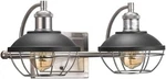 Jinzo 2-LIGHT Wall Sconce Modern Industrial Farmhouse Bathroom Vanity Cage. Fixed Price $22.10.
