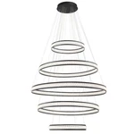 Eurofase Lighting 37503-017 Forester 60" Tier Round Chandelier Black. Fixed Price $10268.00.