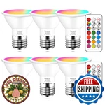 Yangcsl Led Color Changing Rgb Light Bulb With Remote 40W Equivalent 400LM, 45. Fixed Price $48.40.