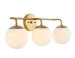 JYL3536A Louis Parisian Globe 25" 3-LIGHT Metal/frosted Glass Modern Contempo.... Fixed Price $124.99.