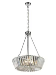 Chandelier Dale Tiffany Palace 3-LIGHT Polished Chrome Metal Crystal Candelabra. Fixed Price $709.00.