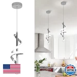 Vloitgol Spiral Led Pendant Light 5500K Cold White Modern Fixture Adjustable. Fixed Price $75.16.