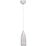 Access Lighting Tomahawk 1-LIGHT Brushed Steel Pendant. Fixed Price $85.14.